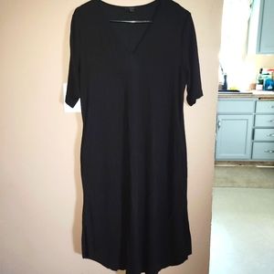 Like new COS black midi dress